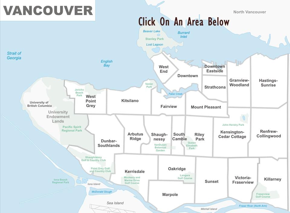 vancouver immobiliari mapa