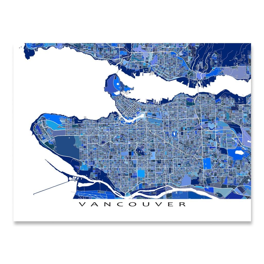 Mapa de vancouver art