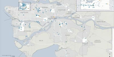 Metro vancouver tramvia mapa