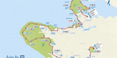 Mapa de vancouver marató