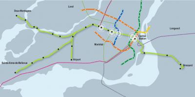 Mapa de vancouver monorail