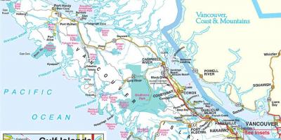 Vancouver parcs mapa